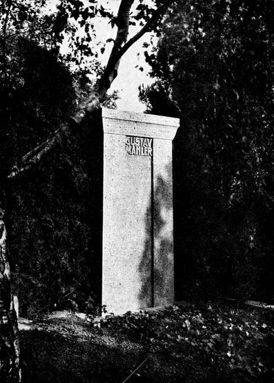 View of Gustav Mahler
